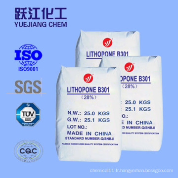 Litopone B311 Zns Baso4 Pigment composé blanc